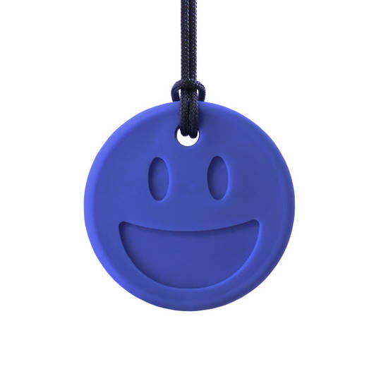 Smiley Face Chewelry Dark Blue - Standard